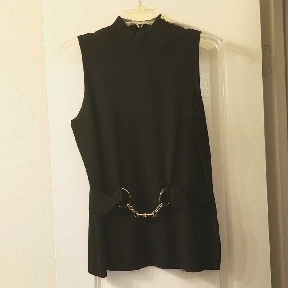 Fontana Black Turtleneck